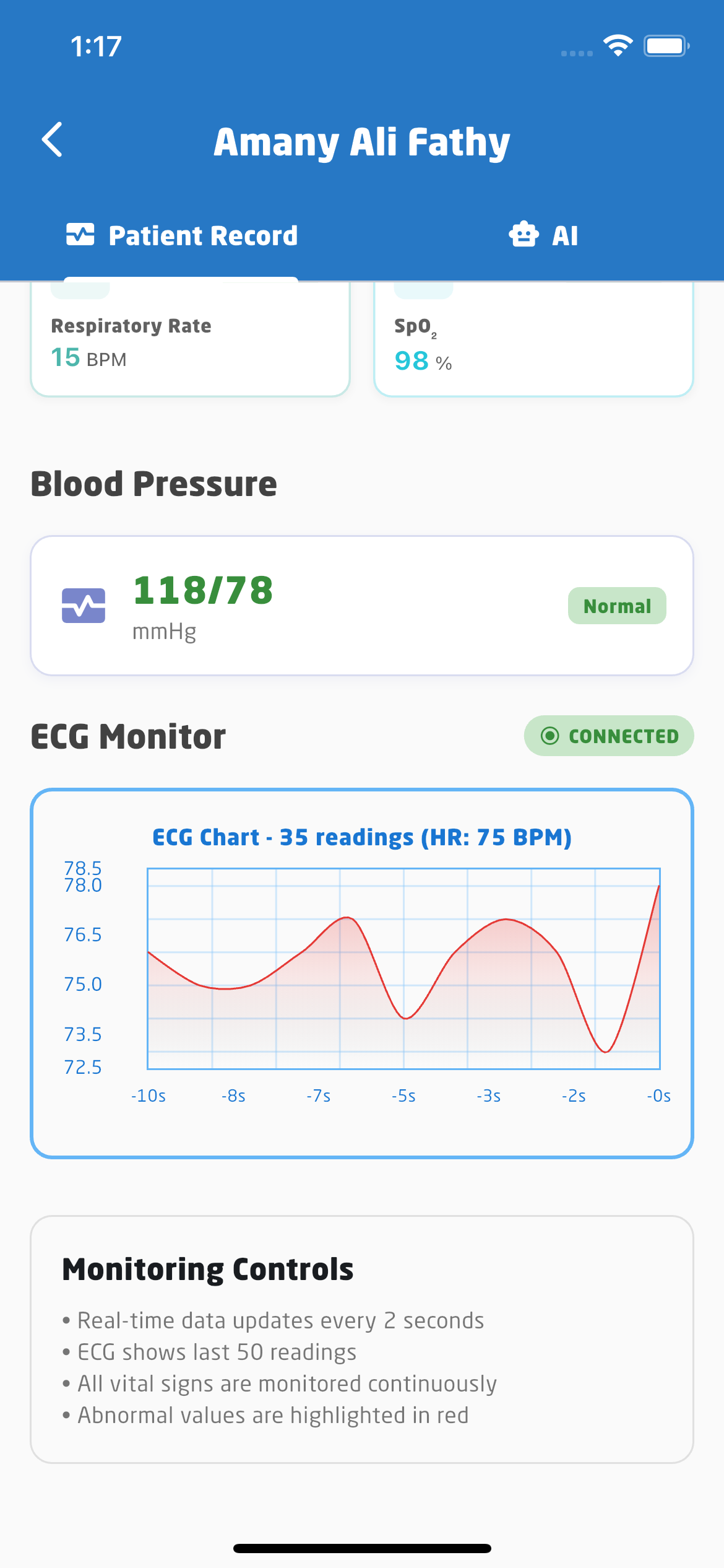 Real-Time Monitoring